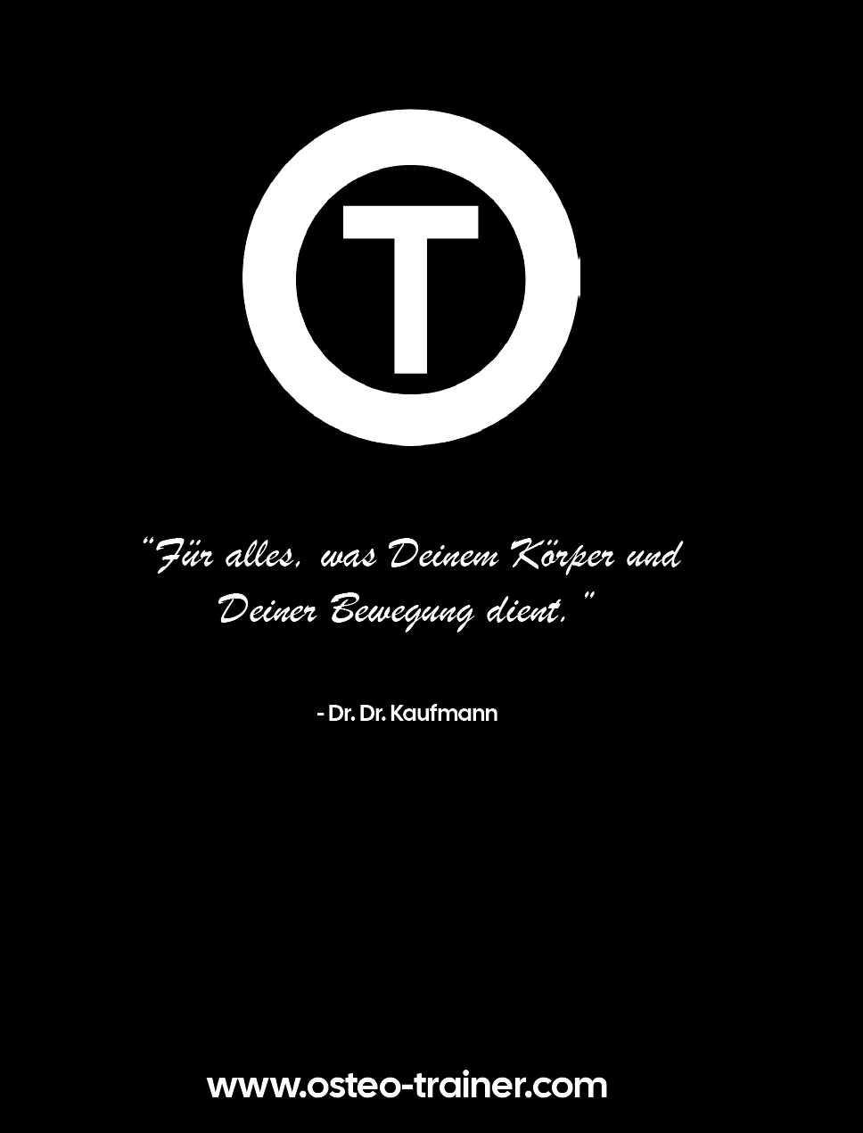 OsteoTrainer® QuickGuide